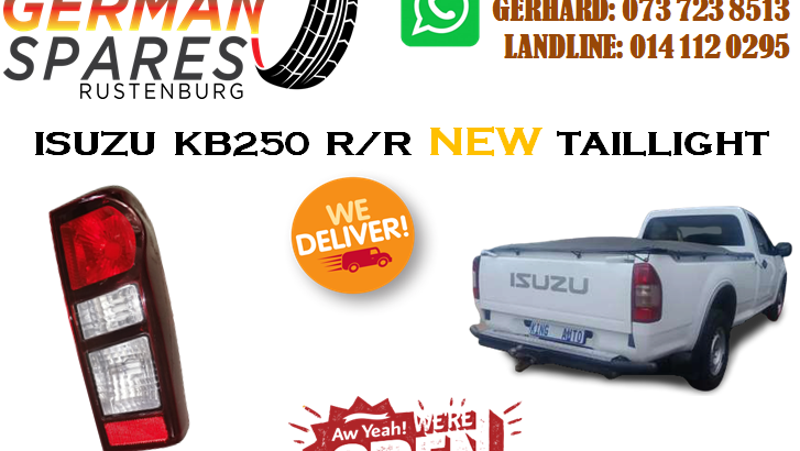 ISUZU KB250 RR TAILLIGHT FOR SALE