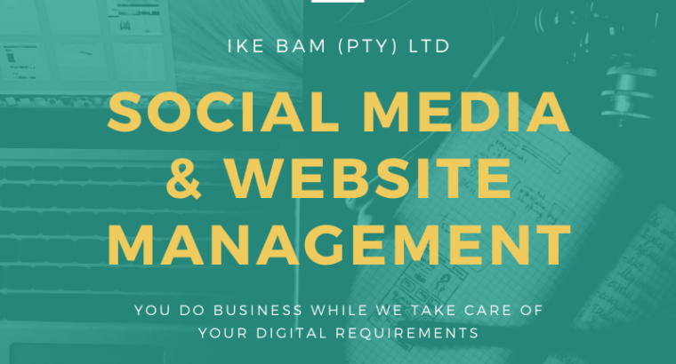 Social Media and Website Management