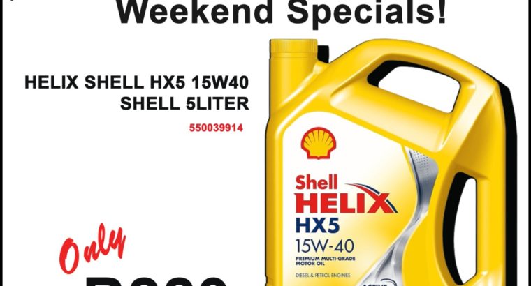 Shell Helix HX5 15W40 5 Liter ONLY R229