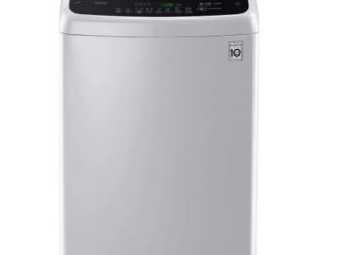 LG 17kg Silver Sapience Pro Top Loader Washing Machine.