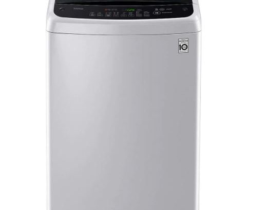 LG 17kg Silver Sapience Pro Top Loader Washing Machine.