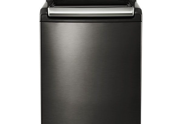 LG 24kg Black Stainless Steel Top Loaded Washing Machine –
