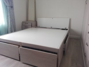 Storage bed base
