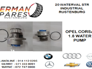 OPEL CORSA 1.8 WATER PUMP FOR SALE
