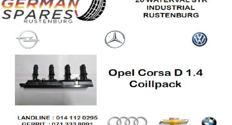 OPEL CORSA D 1.4 COILPACK FOR SALE