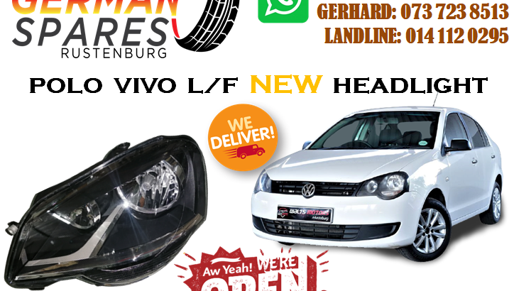 POLO VIVO L/F HEADLIGHT FOR SALE