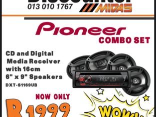 Pioneer Combo Set NOW ONLY R1999 at Discounter Midas!