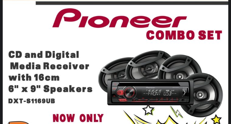 Pioneer Combo Set NOW ONLY R1999 at Downtown Spares!
