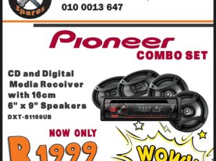 Pioneer Combo Set NOW ONLY R1999 at Mhluzi Spares!
