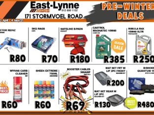 Stock up on your Pre-Winter Automotive Deals at East-Lynne MIDAS!