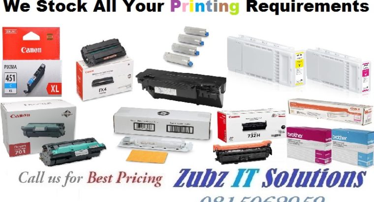 We Stock All Your Printer Requirements