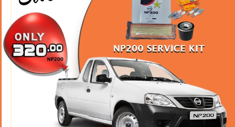 Nissan NP200 Service Kit ONLY R320!