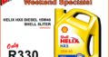 Shell Helix HX5 Diesel 15W40 5 Liter ONLY R330