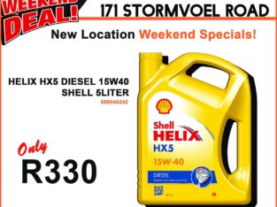 Shell Helix HX5 Diesel 15W40 5 Liter ONLY R330