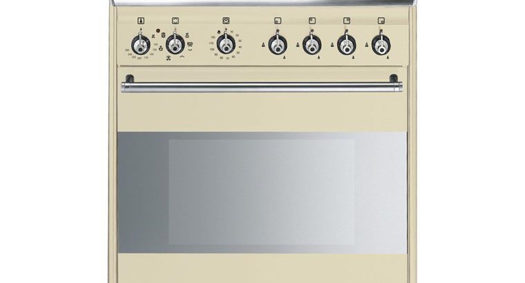 Smeg 60cm Gas/Electric Cream Cooker – SSA60MP9