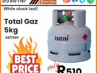 Total Gaz 5kg ONLY R510 at Discounter Midas!