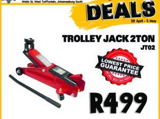 Trolley Jack 2 Ton ONLY R499 at Kliprivier AUTO Spares!