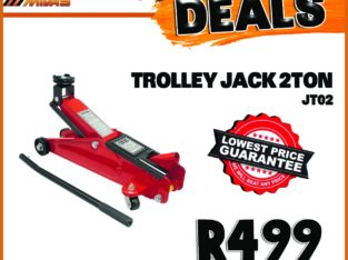 Trolley Jack 2 Ton ONLY R499 at Middelburg Midas -Sparesworld!