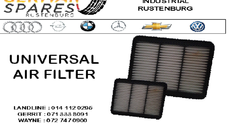 UNIVERSAL AIR FILTER FOR SALE