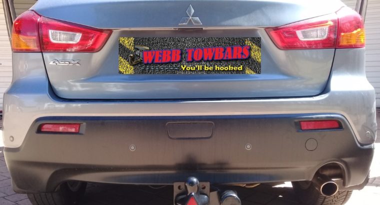 Mitsubishi Standard/Detachable Towbars, Double Tube & Step Towbar