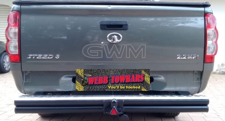 GWM Steed 5 Standard/Detach Towbars, Double Tube & Step Towbars