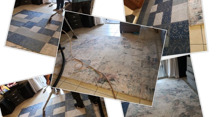 Carpet steam cleaning
