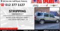 STRIPPING JEEP COMMANDER 5.7 FOR USED SPARE PARTS