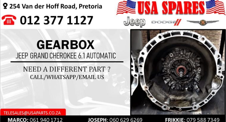 JEEP GRAND CHEROKEE 6.1 AUTOMATIC USED GEARBOX