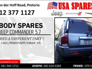 JEEP COMMANDER 2006-2010 BODY SPARES/PARTS FOR SALE