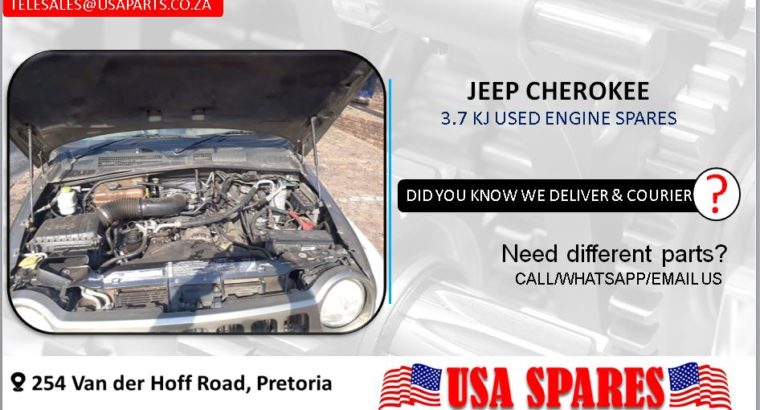 JEEP CHEROKEE 3.7 KJ USED ENGINE SPARES/PARTS