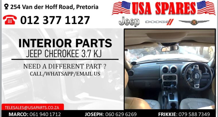 JEEP CHEROKEE 3.7/2.8/2.4 KJ NEW & USED INTERIOR SPARES/PARTS