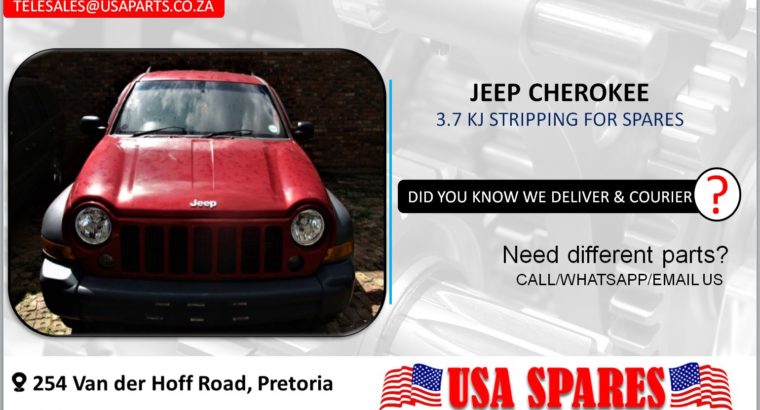 JEEP CHEROKEE 3.7 KJ STRIPPING FOR USED SPARES/PARTS
