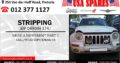 STRIPPING JEEP CHEROKEE 3.7 KJ FOR USED SPARE PARTS