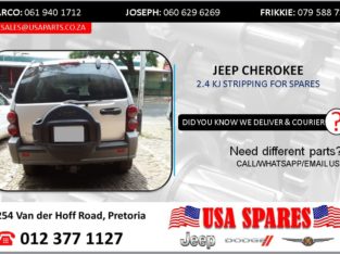JEEP CHEROKEE 2.4 KJ 2005 STRIPPING FOR SPARES