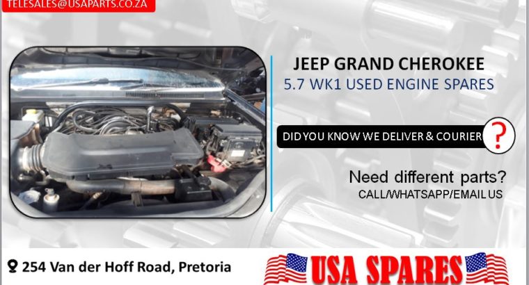 JEEP GRAND CHEROKEE 5.7 WK USED ENGINE SPARES/PARTS