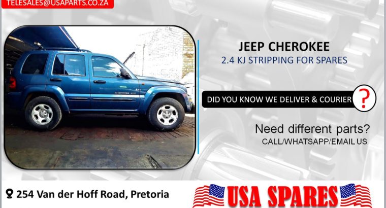 JEEP CHEROKEE 2.4 KJ STRIPPING FOR USED SPARES/PARTS