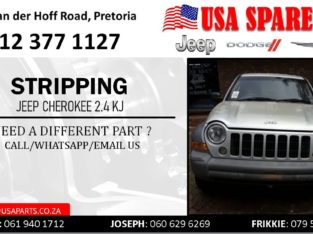 STRIPPING JEEP CHEROKEE 2.4 KJ FOR USED SPARE PARTS