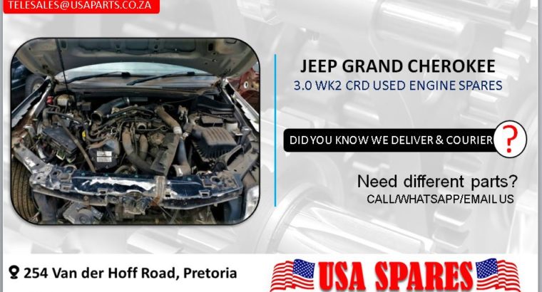 JEEP GRAND CHEROKEE 3.0 WK2 USED ENGINE SPARES/PARTS