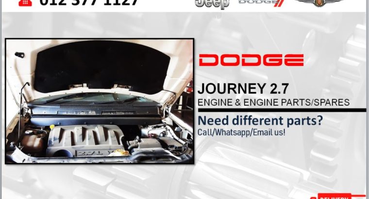 DODGE JOURNEY 2.7 USED & NEW ENGINE & ENGINE SPARES