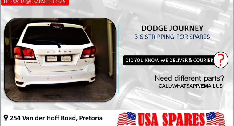 DODGE JOURNEY 3.6 2013 STRIPPING FOR SPARES