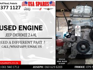 JEEP CHEROKEE 2.4 KL USED PETROL ENGINE