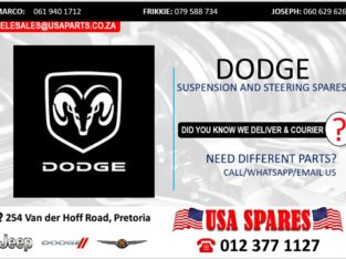 DODGE USED SUSPENSION SPARES/PARTS