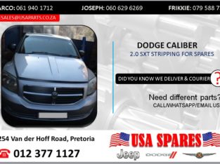 DODGE CALIBER 2.0 2008 STRIPPING FOR SPARES