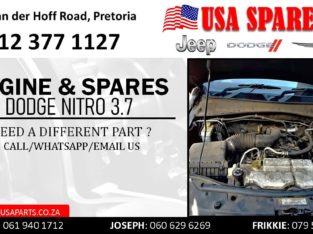 DODGE NITRO 3.7 USED ENGINE & ENGINE SPARES/PARTS