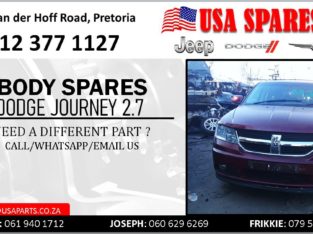 DODGE JOURNEY 2.7 2008-21 BODY SPARES/PARTS
