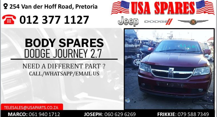 DODGE JOURNEY 2.7 2008-21 BODY SPARES/PARTS