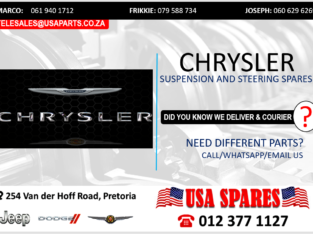CHRYSLER NEW & USED SUSPENSION & STEERING SPARES/PARTS