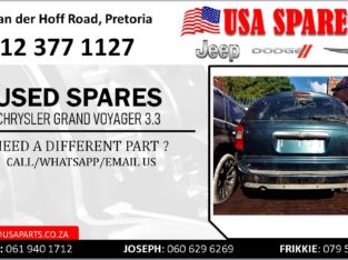 CHRYSLER GRAND VOYAGER 3.3 USED SPARES/PARTS