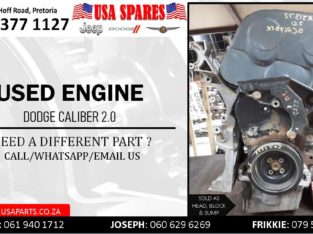 DODGE CALIBER 2.0 USED PETROL ENGINE