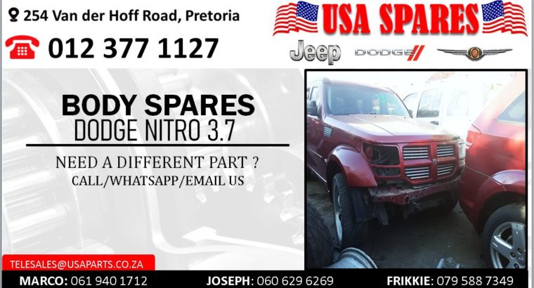 DODGE NITRO 3.7/2.8 2007-2012 BODY SPARES/PARTS